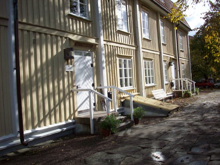 Evert Taube bodde h�r i Klippan i G�teborg