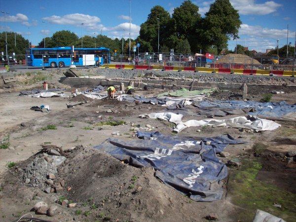 Utgr�vning av hus